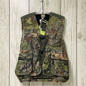 VTG Fieldline Men Mossy Oak Obsession Turkey Hunting Vest w/ Seat Cushion XL/2XL
